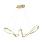 LED viseća svjetiljka 38 W Toplo-bijela Paul Neuhaus MELINDA 8292-12 Zlatna folija boja
