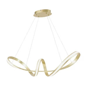 LED viseća svjetiljka 38 W Toplo-bijela Paul Neuhaus MELINDA 8292-12 Zlatna folija boja slika