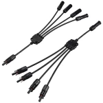 Sygonix SY-6407994 priključak na solarni sustav adapterski kabel   crna 46.5 cm