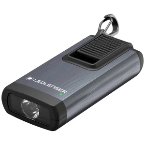 Ledlenser K6R grey LED svjetiljka za ključeve s USB sučeljem pogon na punjivu bateriju 400 lm 30 g slika