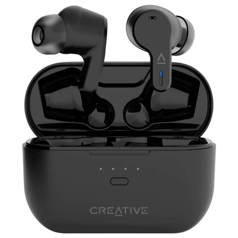 Creative Zen Air Pro In Ear slušalice Bluetooth® bijela otporne na znojenje, vodootporne, indikator napunjenosti baterij slika
