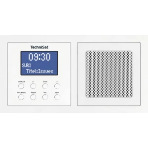 DAB+ (1012) Ugrađeni radio TechniSat UP 1 Bluetooth, DAB+, UKW Bijela slika