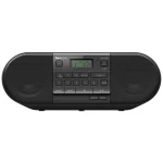 Panasonic RX-D552E-K CD radio UKW (1014), DAB+ (1012) DAB+, UKW, Bluetooth®, CD, USB, AUX  uklj. daljinski upravljač crna