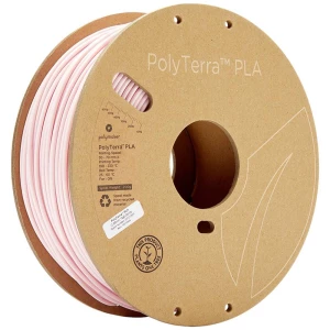 Polymaker 70868 PolyTerra PLA 3D pisač filament PLA  2.85 mm 1000 g ružičasta (mat), pastelno-ružičasta  1 St. slika