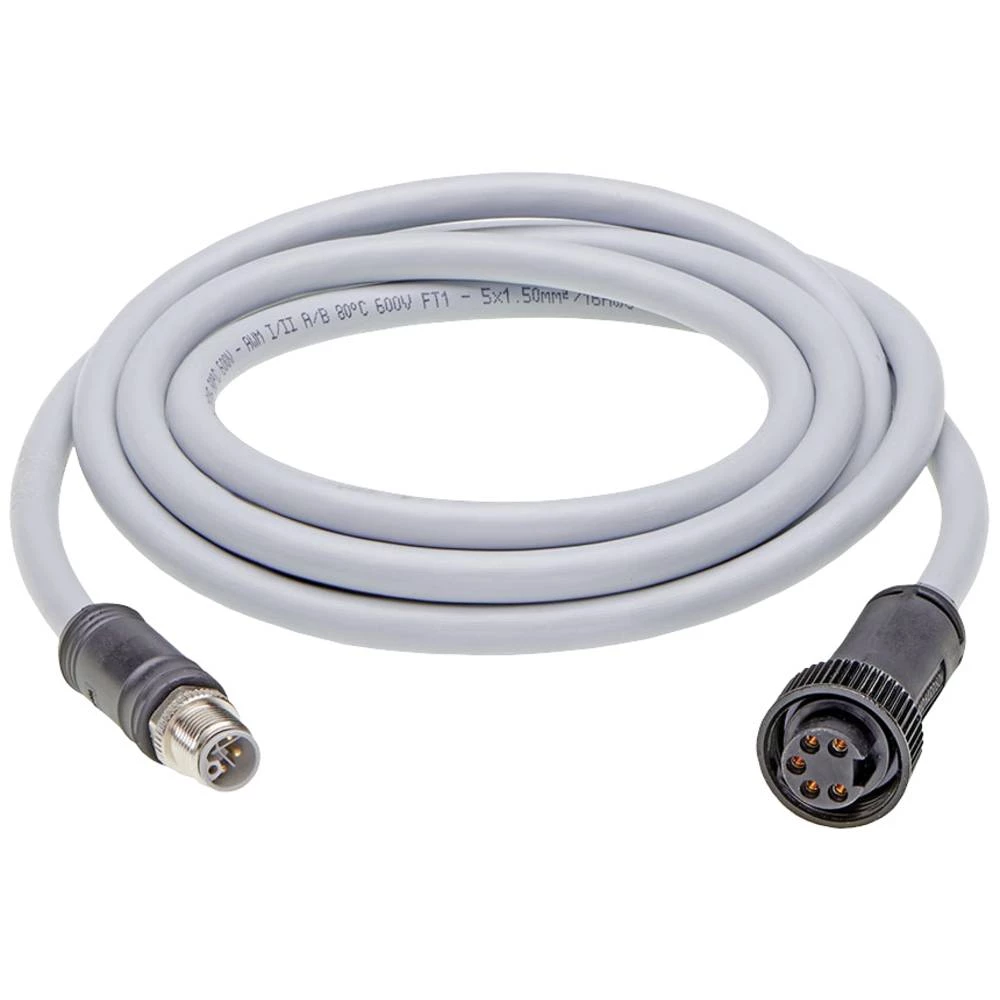 Molex 1205050105 utični konektor za senzor/aktivator, konfekcionirani ravni muški konektor, žženski konektor, ravni 2 m slika