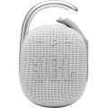 JBL Clip 4 Bluetooth zvučnik vodootporan, otporan na prašinu bijela slika