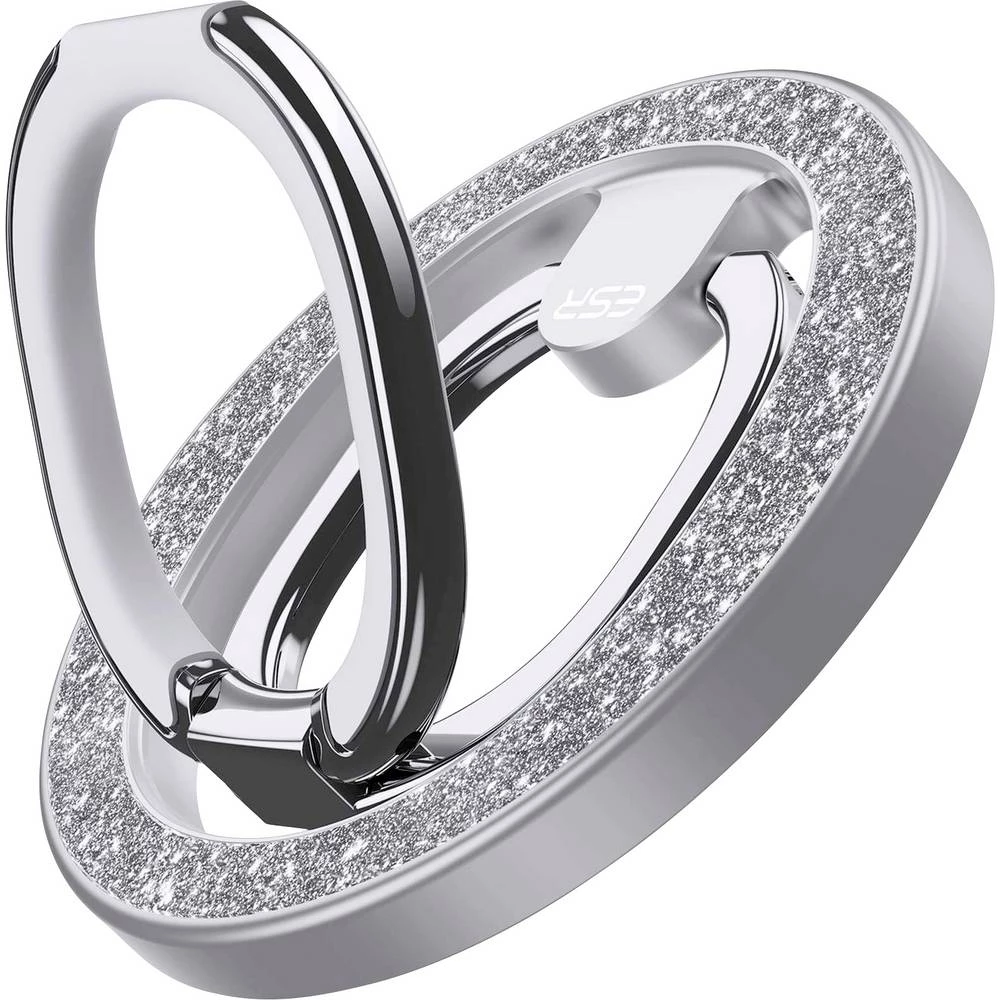 ESR HaloLock stalak za mobitel svjetlucavi efekt, srebrna Pogodno za model mobilnog telefona: iPhone 12 mini, iPhone 12, slika