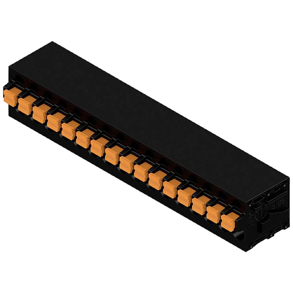 Weidmüller LMF 5.08/16/90 3.5SN BK BX Vijčana blok spojka 15 ST slika