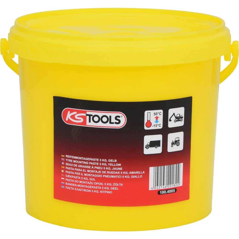 Pasta za montažu guma 5 kg, žuta KS Tools 100.4005 slika