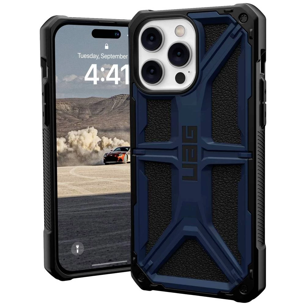 Urban Armor Gear Monarch Pogodno za model mobilnog telefona: iPhone 14 Pro Max, plava boja Urban Armor Gear Monarch case Apple iPhone 14 Pro Max plava boja slika