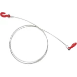 Absima 1:10 Čelični kabel s kukom za teške uvjete rada Srebrno-crvena