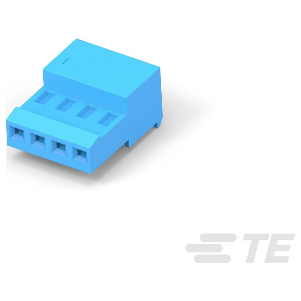 TE Connectivity ugradna standardna letva sa ženskim kontaktima 641239-4 1 St. Bag slika