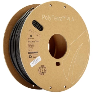 Polymaker 70821 PolyTerra PLA 3D pisač filament PLA  2.85 mm 1000 g crna (mat)  1 St. slika
