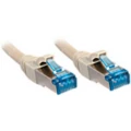 LINDY 47139 RJ45 mrežni kabel, Patch kabel cat 6a S/FTP 15.00 m siva  1 St. slika