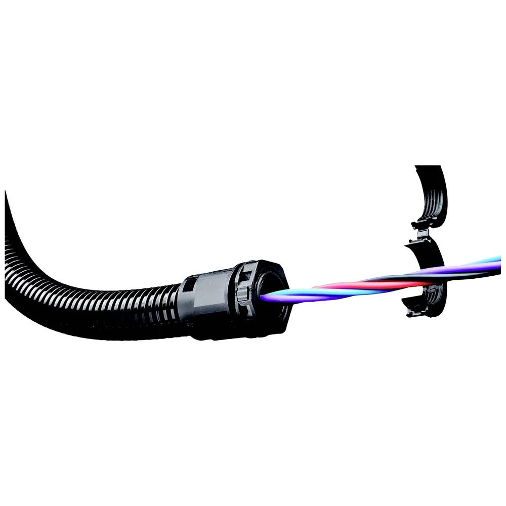 Fränkische Rohrwerke 2NTPA-14M20PB učvrsna matica   20 mm    crna 10 St. slika