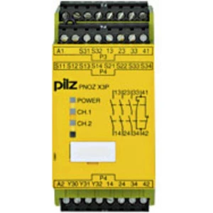Sigurnosni relej PNOZ X3P 24VDC 24VAC 3n/o 1n/c 1so PILZ 3 zatvarač, 1 otvarač (Š x V x d) 45 x 94 x 121 mm 1 ST slika