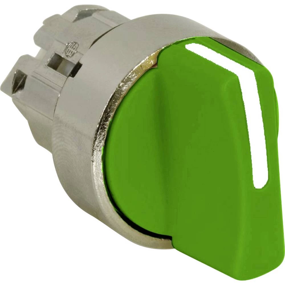 Schneider Electric ZB4BD503 prednji element za biračku sklopku ponovno postavljiv (Ø) 22 mm  krom boja, zelena 1 St. slika