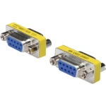 Digitus serijsko sučelje adapter [1x 9-polni ženski konektor D-Sub - 1x 9-polni ženski konektor D-Sub]  srebrna, plava boja, žuta