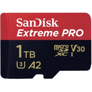 microSDXC kartica 1 TB SanDisk Extreme Pro™ Class 10, UHS-I, UHS-Class 3, v30 Video Speed Class A2 standard slika