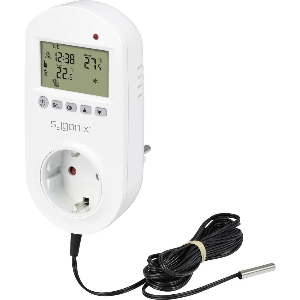 Sygonix SY-6824098 univerzalni termostat međuutikač tjedni program 1 kom. slika