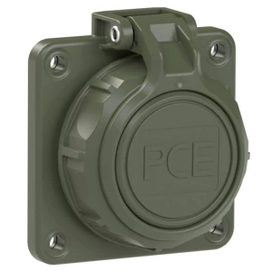 PC Electric 20352-8u spojka sa zaštitnim kontaktom PA6, ABS, PC 250 V brončano-zelena (mat) boja IP66, IP68 slika