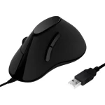 LogiLink ID0158 USB miš Optički Ergonomski Crna
