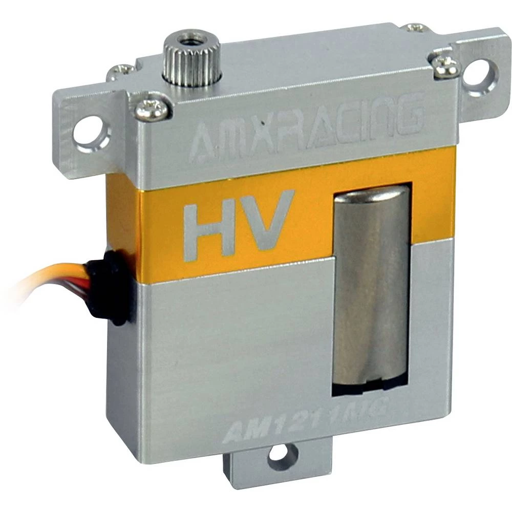 Amewi midi servo AMXRacing AM1211MG PRO Midi digitalni servo Materijal prigona: metal slika