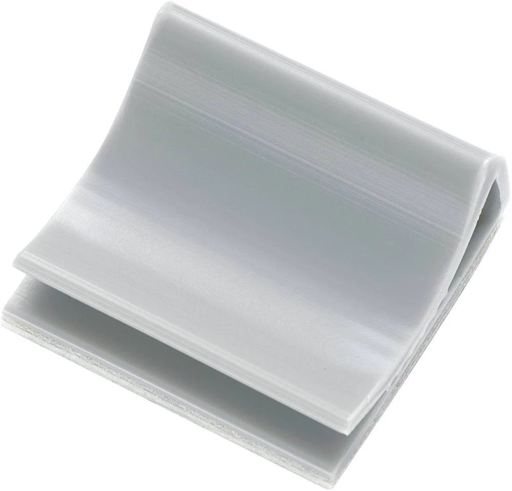 TRU COMPONENTS 1572127 130100-PVC-WH-D1 Postolje S akrililnim ljepilom Bijela 1 ST slika