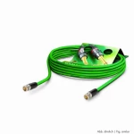 Hicon VTGR-0100-GN-WS video priključni kabel [1x muški konektor bnc - 1x muški konektor bnc] 1.00 m zelena