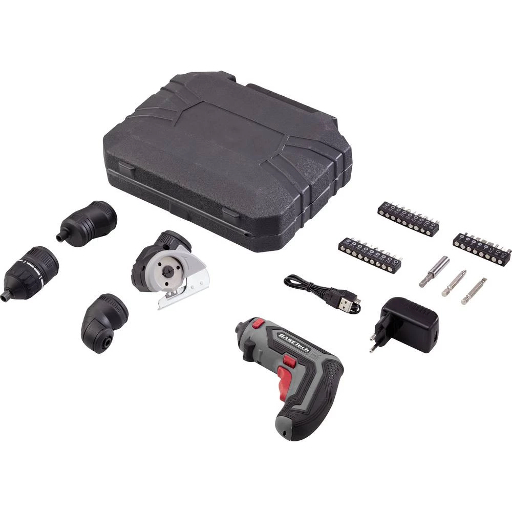 Basetech ASS-830 TO-6443490 akumulatorska bušilica 4 V 1500 mAh li-ion