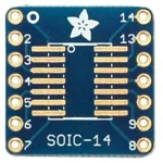 Adafruit Tiskana pločica (prazna) SMT Breakout PCB for SOIC-14 or TSSOP-14