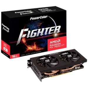 Powercolor grafička kartica AMD Radeon RX 7600 XT Fighter  16 GB GDDR6-RAM PCIe x16  HDMI™, DisplayPort slika