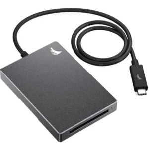 Vanjski čitač memorijskih kartica USB-C™ 10Gbps Angelbird CFS31PK Srebrna slika