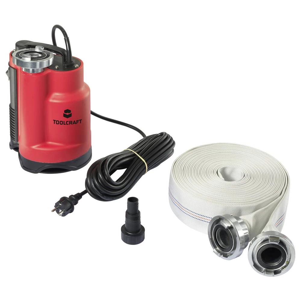 TOOLCRAFT TO-9920238 potopna drenažna pumpa 13000 l/h 9 m slika