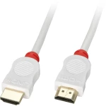 LINDY HDMI priključni kabel HDMI-A utikač, HDMI-A utikač 2.00 m crvena 41412  HDMI kabel