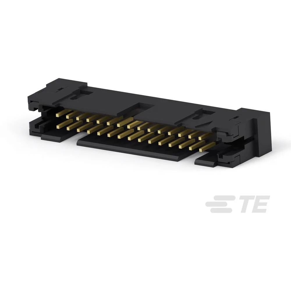 TE Connectivity ugradna standardna letva s muškim kontaktima 2-111446-1 1 St. Tray slika