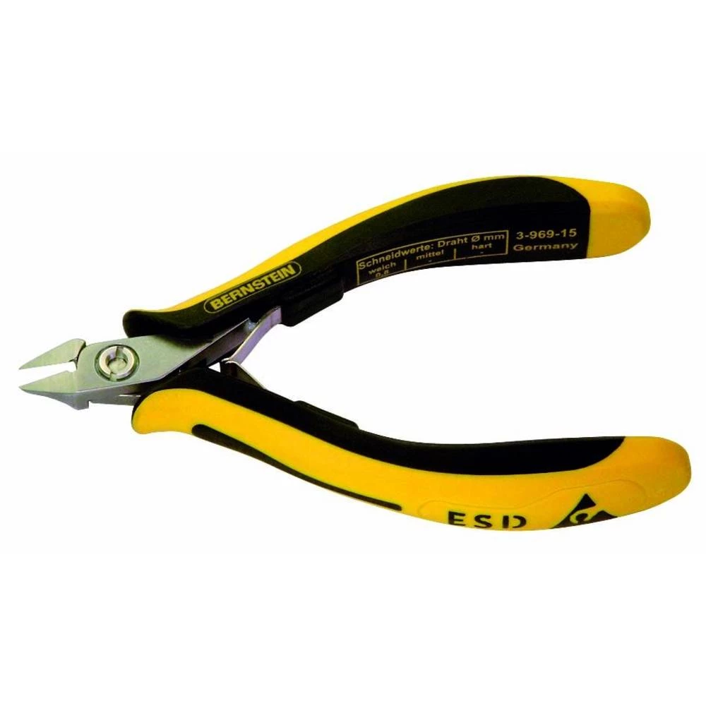 Bernstein Tools for Electronics TECHNICline 3-969-15 ESD kliješta za bočno rezanje bez fasete 120 mm slika