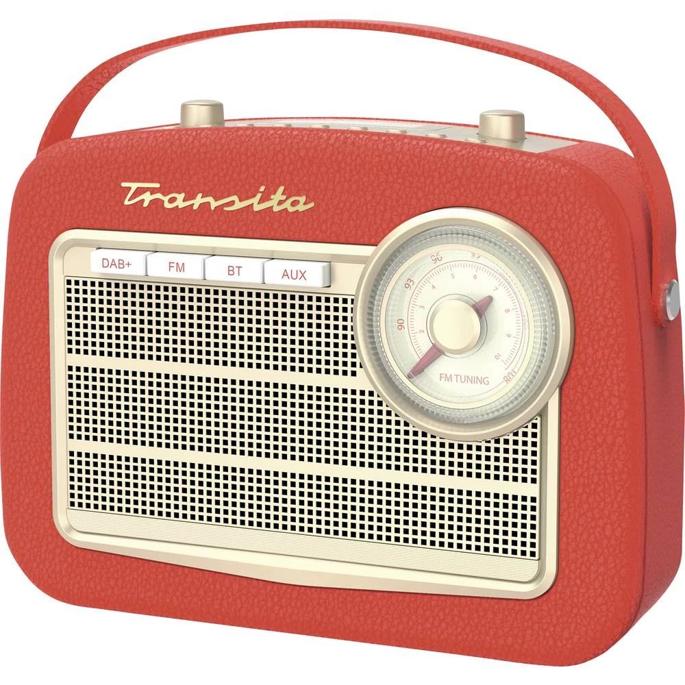 TechniSat TRANSITA 130, rot desktop radio DAB+ (1012), UKW (1014) crvena slika