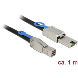 Tvrdi disk Priključni kabel [1x Muški konektor Mini SAS (SFF-8644) - 1x Muški konektor Mini SAS (SFF-8088)] 1 m Crna Delock slika