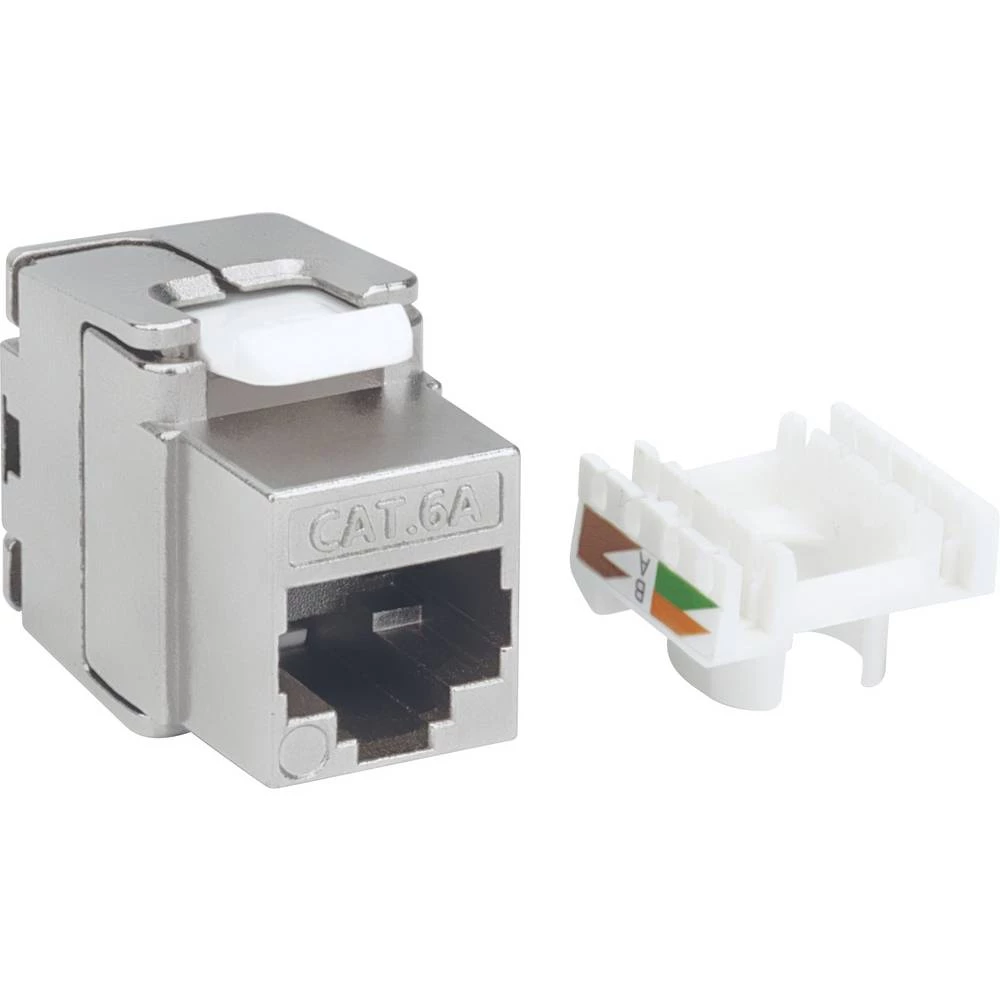 Manhattan Frutto Keystone Femmina Cat6A STP Toolless modularna sklopka keystone CAT 6a 1 kom. slika