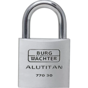 Burg Wächter 36021 lokot 30.00 mm različito zatvaranje   aluminij boja zaključavanje s ključem slika