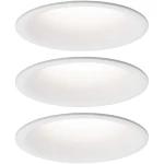 LED ugradna svjetiljka Cymbal Coin osnovni set IP44 77mm Coin 3x6.3W 3x430lm 230V 2700K mat bijela Paulmann  LED ugradno svjetlo za kupaonicu 3-dijelni komplet    18.9 W