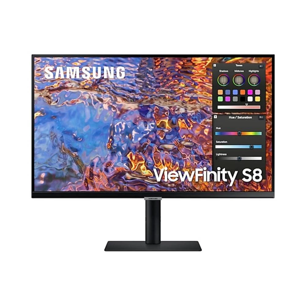 Samsung LS27B800PXU LED zaslon 68.6 cm (27 palac) Energetska učinkovitost 2021 F (A - G) 3840 x 2160 piksel UHD, 4K 5 ms HDMI™, DisplayPort, USB 3.2 gen. 1 (USB 3.0), USB-C®, RJ45 IPS LED slika