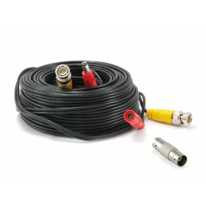 LevelOne antene, SAT priključni kabel [1x muški konektor BNC - 1x ženski konektor BNC] 18 m   crna slika