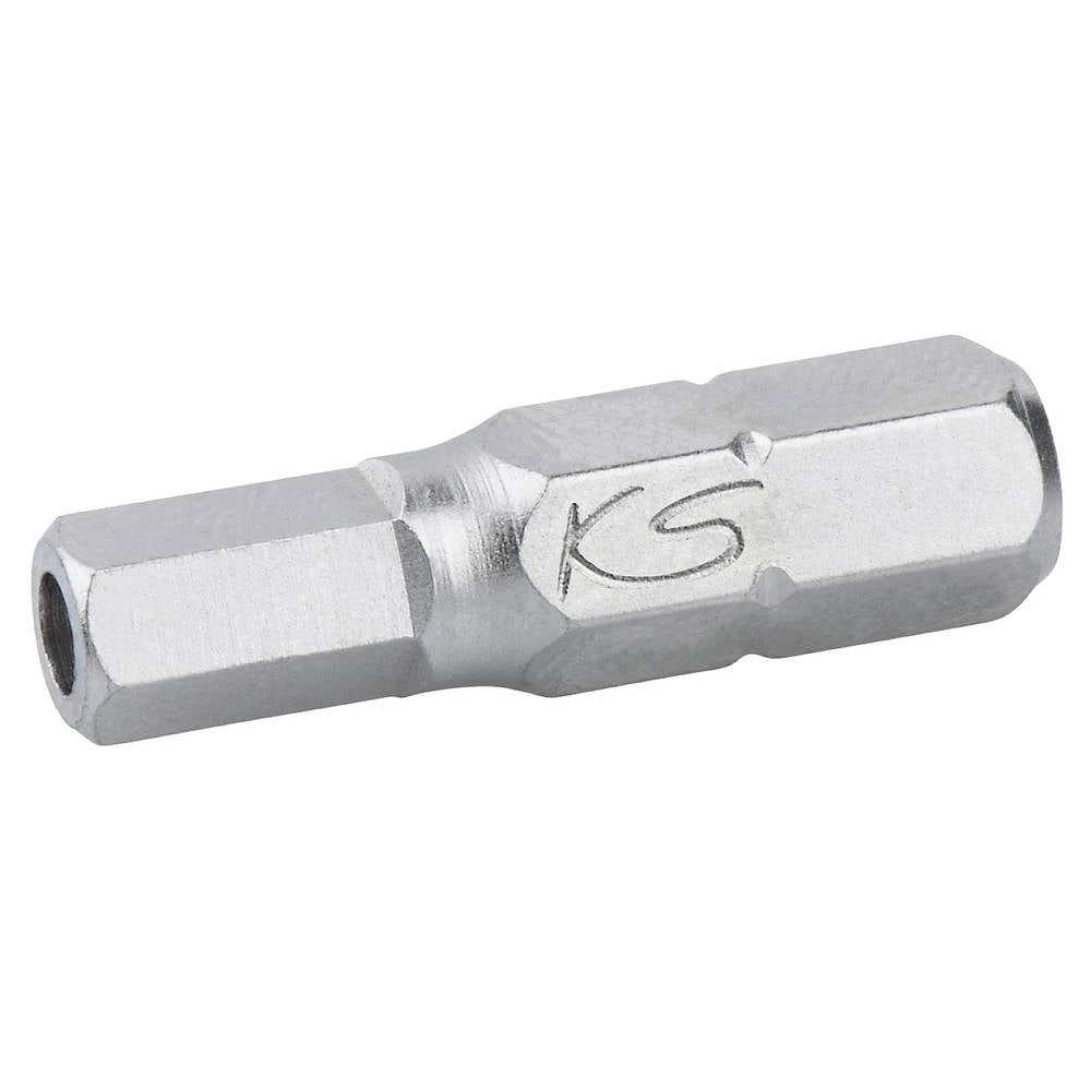 KS Tools 911.2937 šestrubni bit specijalni čelik poniklovani C 6.3 kom. slika