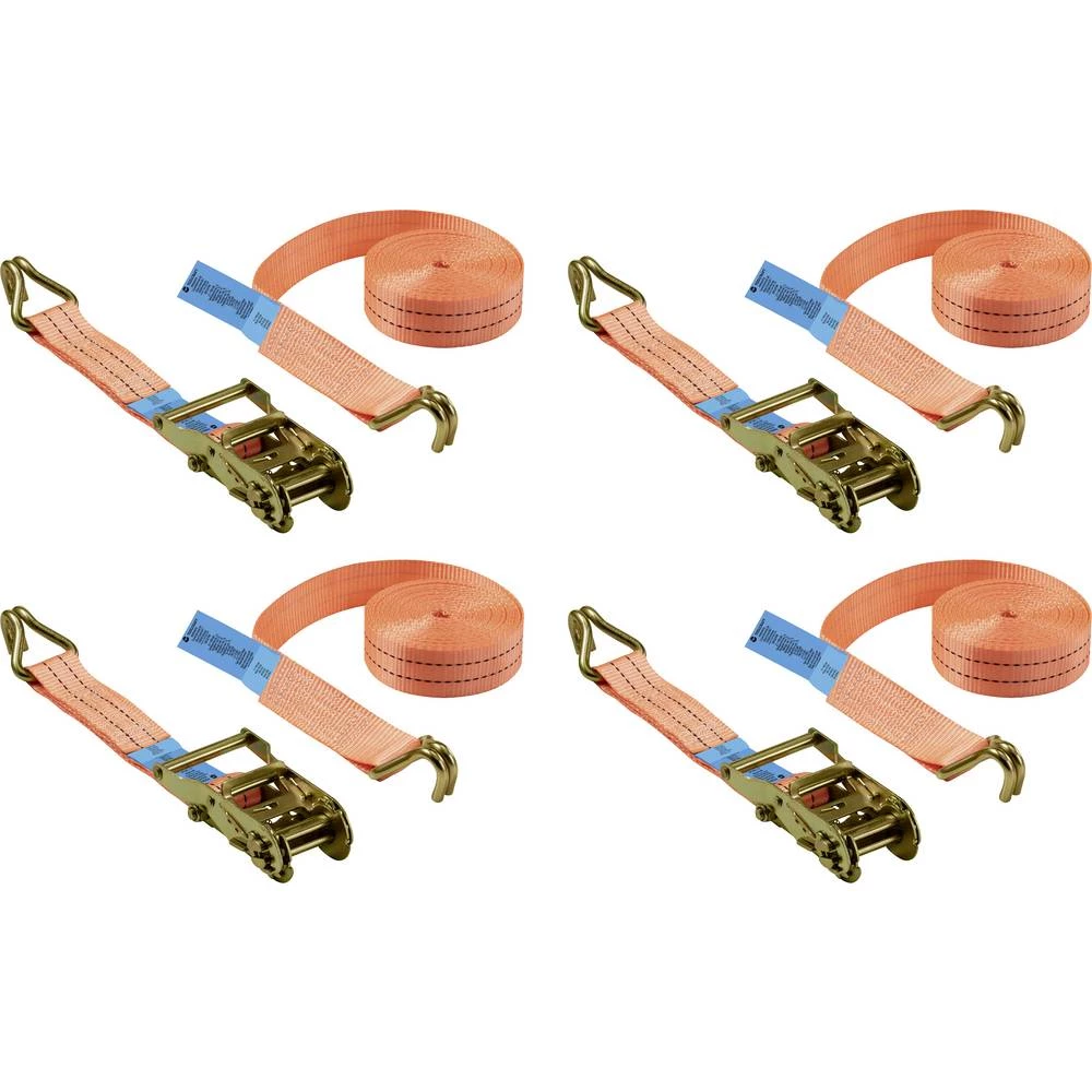 TOOLCRAFT TO-10283838 Vučna sila LC (pojedinačno / izravno)=1000 daN (D x Š) 6 m x 38 mm račna EN 12195-2 slika