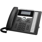 Telefonski sustav, VoIP Cisco Cisco IP Phone 7861-3PCC: - SIP, SRTP, 1 LC zaslon Antracitna boja
