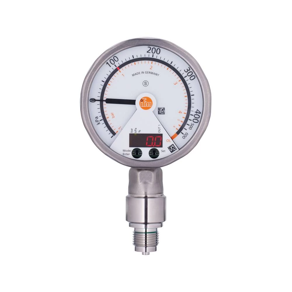 ifm Electronic tlačni senzor 1 St. PG2435 -100 kPa do 400 kPa M12 1 otvarač, 1 zatvarač, analogni slika