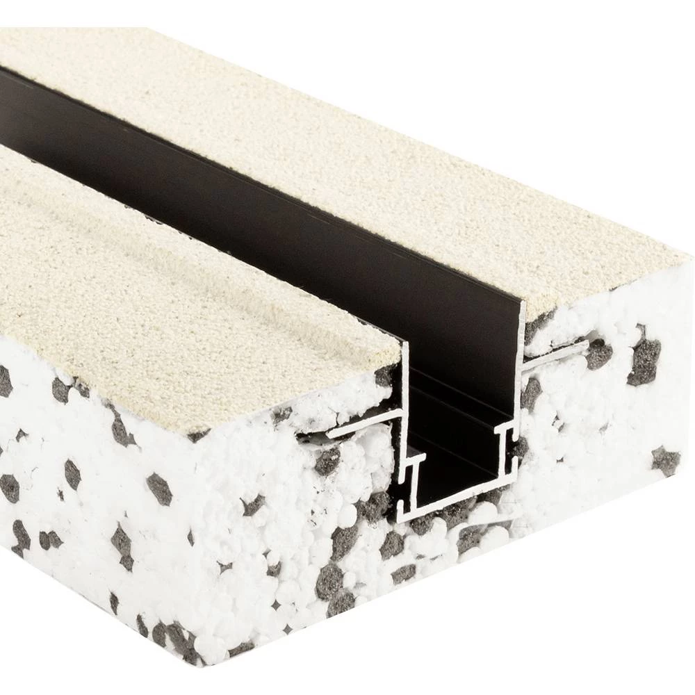 Deko Light 988170 Combo Montažni profil EPS (D x Š x V) 2000 x 130 x 50 mm 1 St. slika