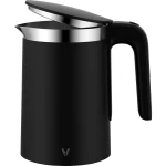 Viomi Smart Kettle Black kuhalo za vodu bezžičan, aplikacija za upravljanje, sa zaslonom crna